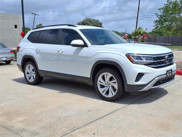 used 2021 Volkswagen Atlas car, priced at $19,836