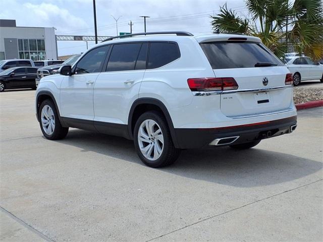 used 2021 Volkswagen Atlas car, priced at $19,836