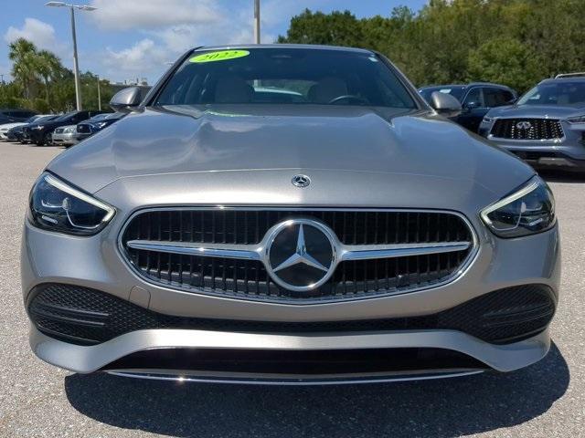 used 2022 Mercedes-Benz C-Class car, priced at $33,850