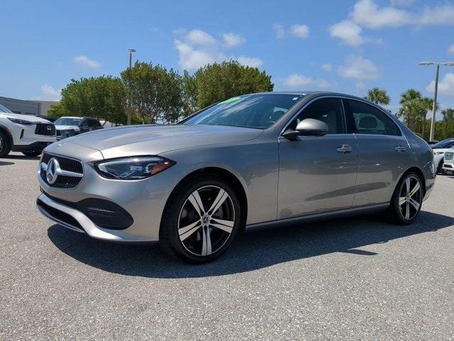 used 2022 Mercedes-Benz C-Class car, priced at $33,850