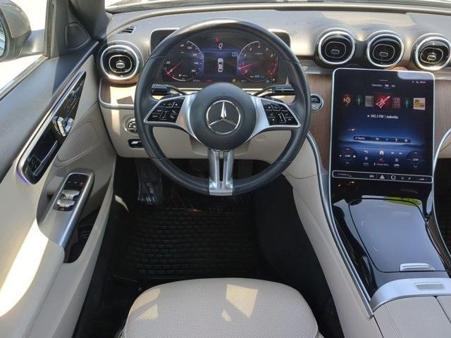used 2022 Mercedes-Benz C-Class car, priced at $33,850