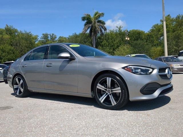 used 2022 Mercedes-Benz C-Class car, priced at $33,850