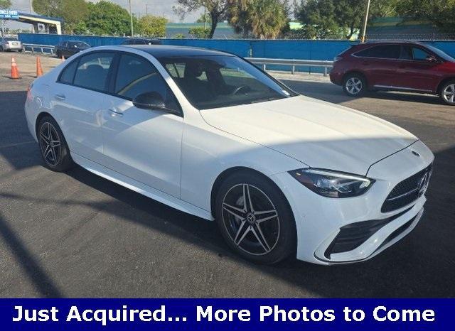 used 2023 Mercedes-Benz C-Class car, priced at $38,790