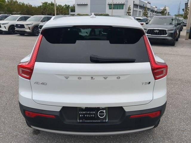 used 2022 Volvo XC40 car, priced at $34,250