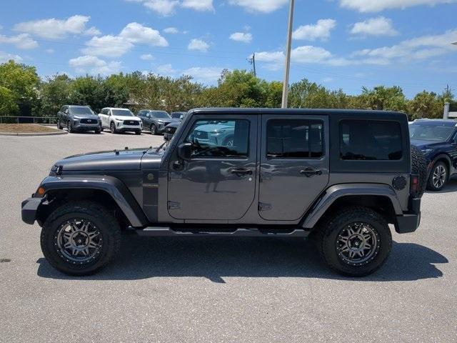 used 2017 Jeep Wrangler Unlimited car, priced at $21,622