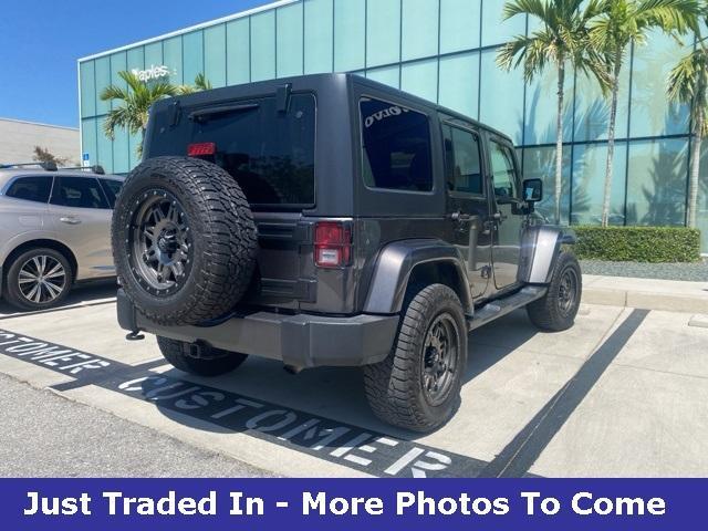 used 2017 Jeep Wrangler Unlimited car, priced at $21,980