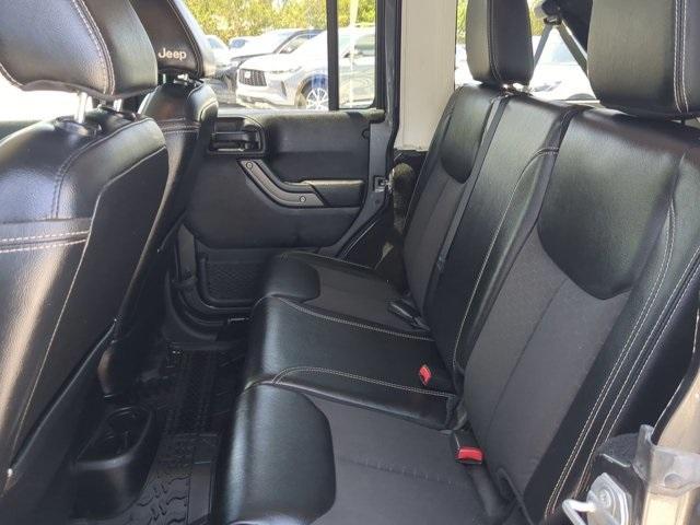 used 2017 Jeep Wrangler Unlimited car, priced at $21,622