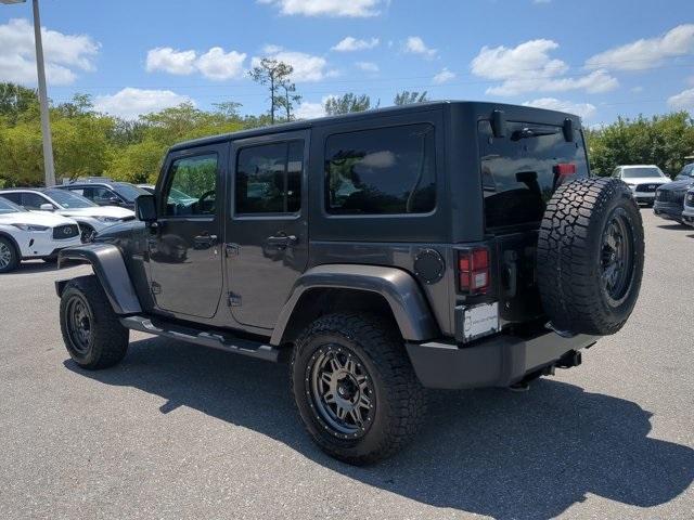 used 2017 Jeep Wrangler Unlimited car, priced at $21,622