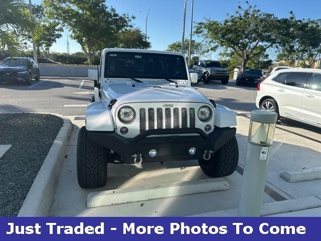 used 2017 Jeep Wrangler Unlimited car, priced at $18,982