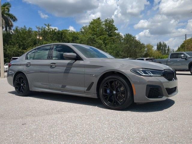 used 2022 BMW 530e car, priced at $36,991