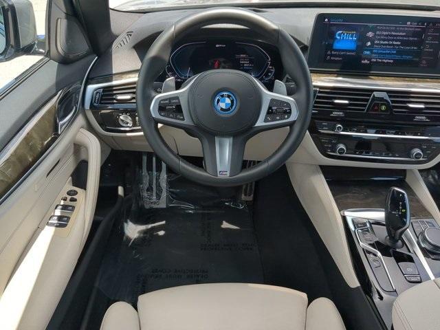 used 2022 BMW 530e car, priced at $36,991
