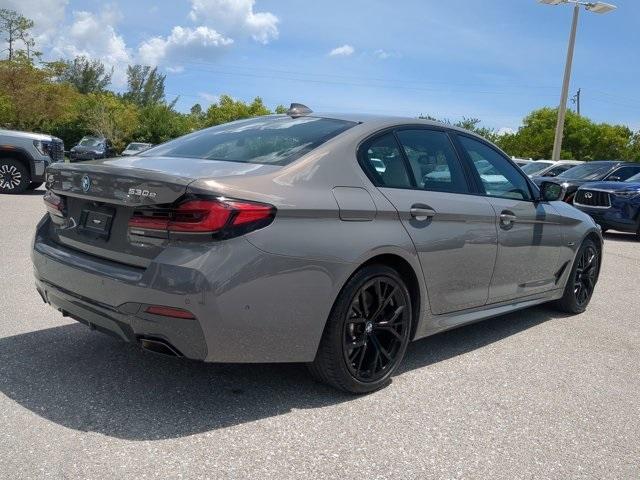 used 2022 BMW 530e car, priced at $36,991