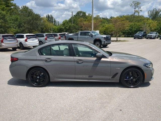 used 2022 BMW 530e car, priced at $36,991