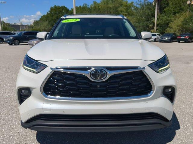 used 2020 Toyota Highlander car, priced at $32,500