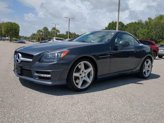 used 2015 Mercedes-Benz SLK-Class car, priced at $25,511
