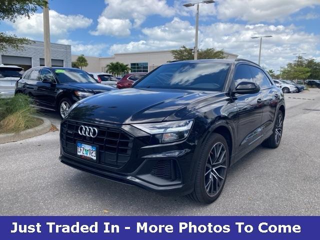 used 2020 Audi Q8 car, priced at $32,800