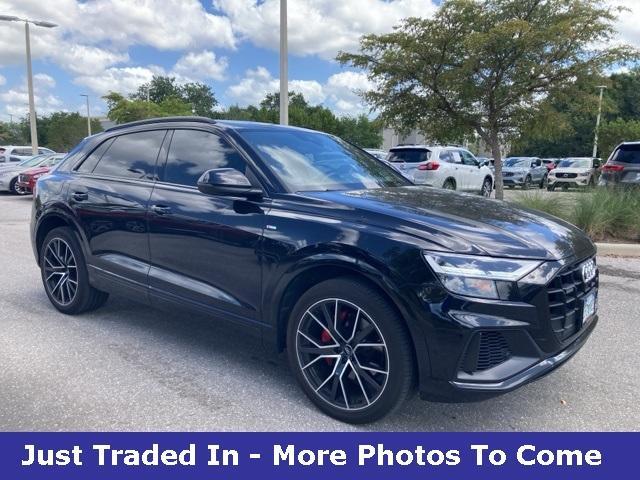 used 2020 Audi Q8 car, priced at $32,800
