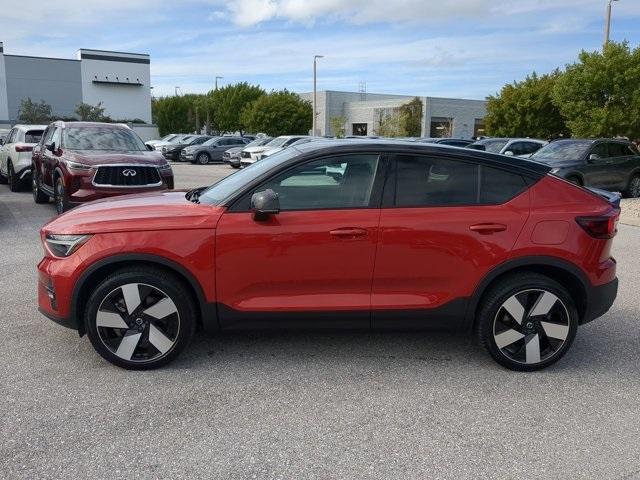 used 2022 Volvo C40 Recharge Pure Electric car, priced at $30,911