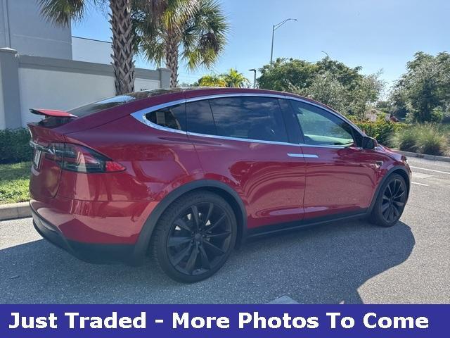 used 2018 Tesla Model X car, priced at $27,850