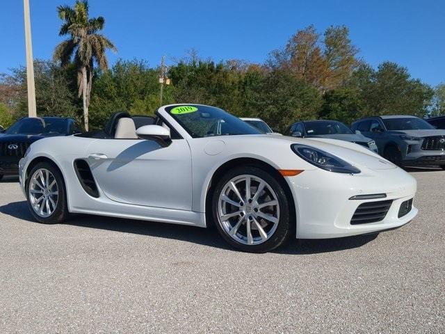 used 2019 Porsche 718 Boxster car, priced at $48,554