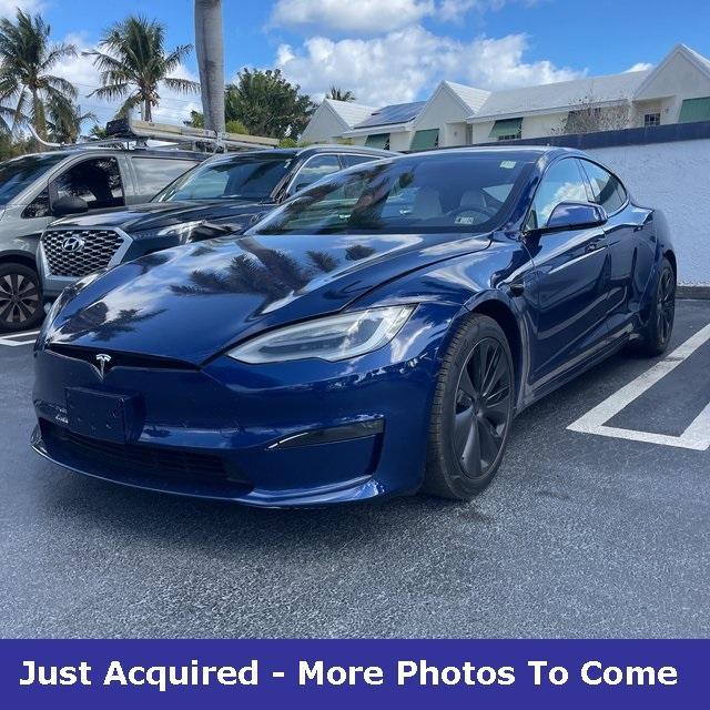 used 2021 Tesla Model S car, priced at $60,250