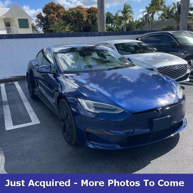 used 2021 Tesla Model S car, priced at $60,250