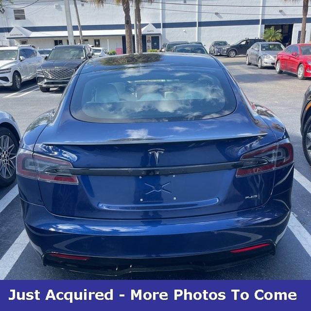 used 2021 Tesla Model S car, priced at $60,250