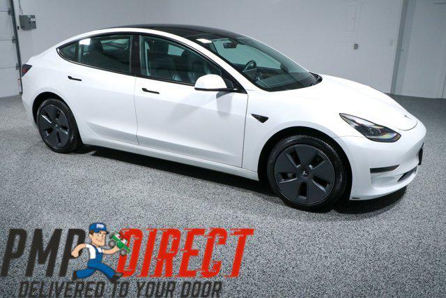 used 2022 Tesla Model 3 car, priced at $25,595