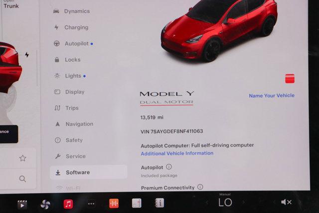 used 2022 Tesla Model Y car, priced at $33,895