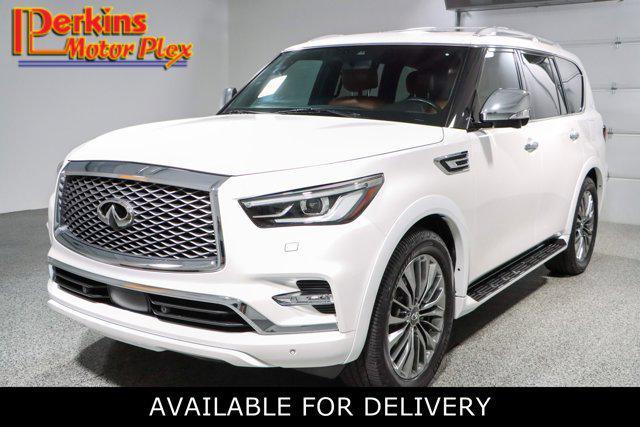 used 2021 INFINITI QX80 car, priced at $41,995
