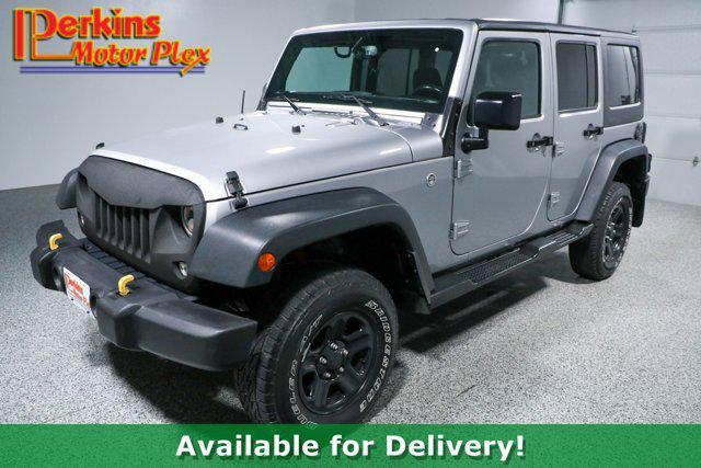 used 2017 Jeep Wrangler Unlimited car, priced at $21,995