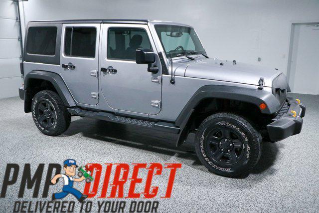 used 2017 Jeep Wrangler Unlimited car, priced at $21,995