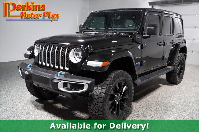 used 2022 Jeep Wrangler Unlimited 4xe car, priced at $35,995