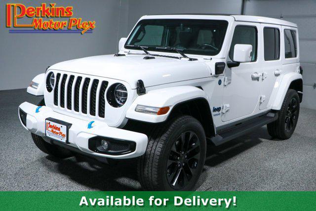 used 2021 Jeep Wrangler Unlimited 4xe car, priced at $33,995