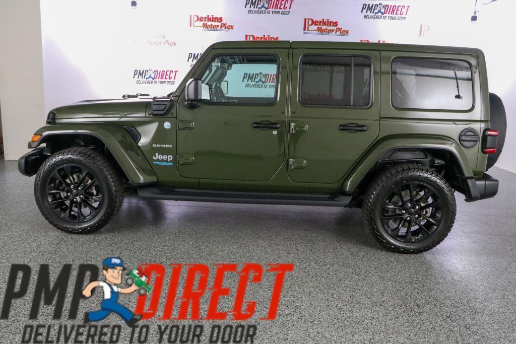 used 2021 Jeep Wrangler Unlimited 4xe car, priced at $35,995