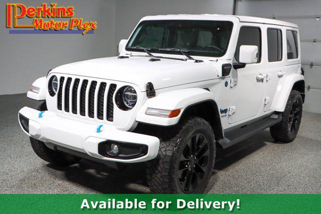 used 2021 Jeep Wrangler Unlimited 4xe car, priced at $34,995