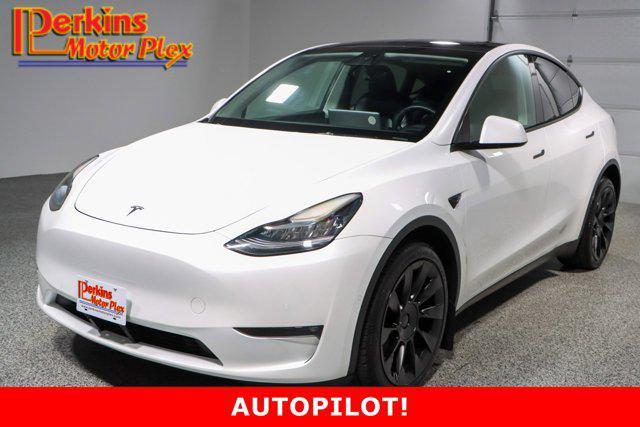 used 2022 Tesla Model Y car, priced at $28,595