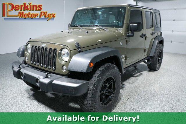 used 2016 Jeep Wrangler Unlimited car, priced at $20,995