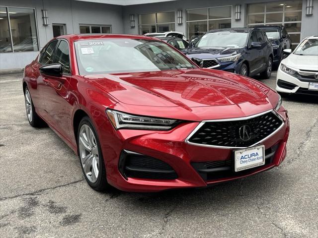 used 2021 Acura TLX car, priced at $30,999