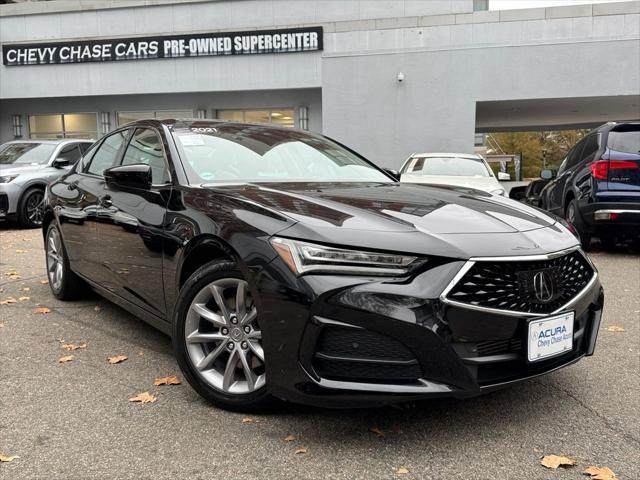 used 2021 Acura TLX car, priced at $25,900