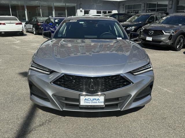used 2023 Acura TLX car, priced at $35,400