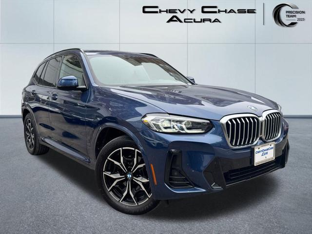 used 2022 BMW X3 car, priced at $34,994