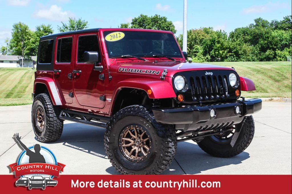 used 2012 Jeep Wrangler Unlimited car, priced at $16,500