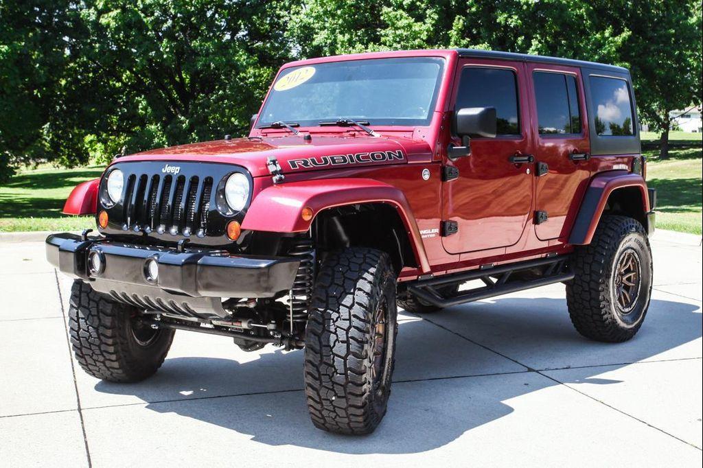 used 2012 Jeep Wrangler Unlimited car, priced at $16,500