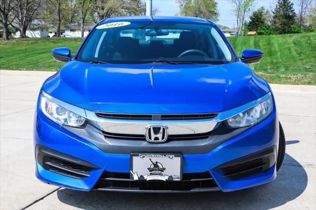 used 2016 Honda Civic car, priced at $13,813