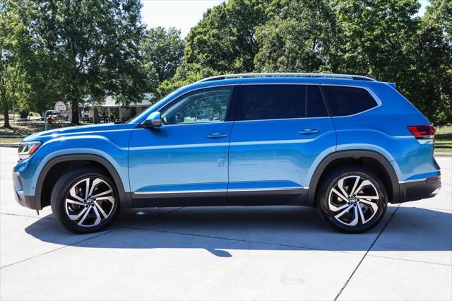 used 2021 Volkswagen Atlas car, priced at $29,500