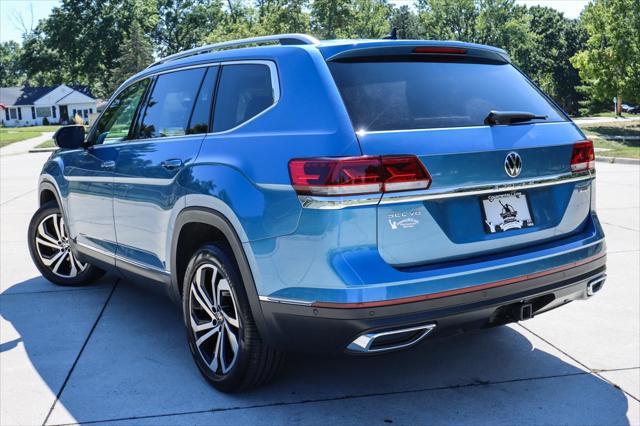 used 2021 Volkswagen Atlas car, priced at $29,500