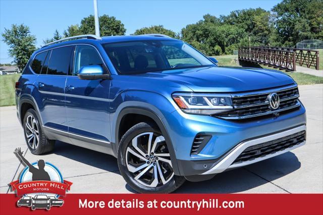 used 2021 Volkswagen Atlas car, priced at $30,000