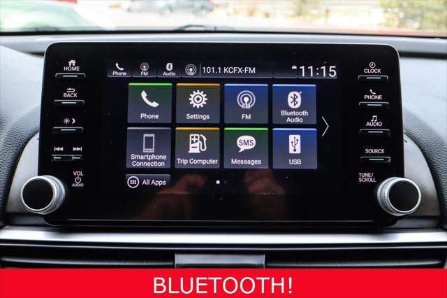 used 2020 Honda Accord car, priced at $18,654