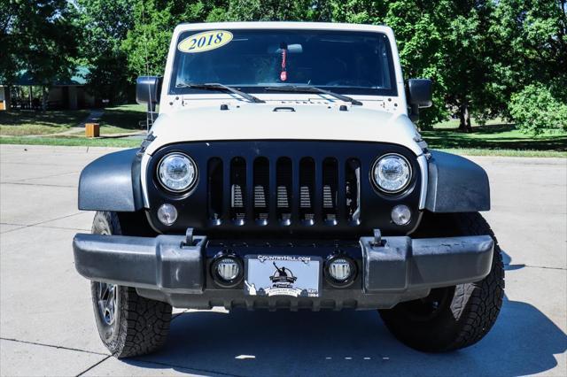 used 2018 Jeep Wrangler JK Unlimited car, priced at $22,127